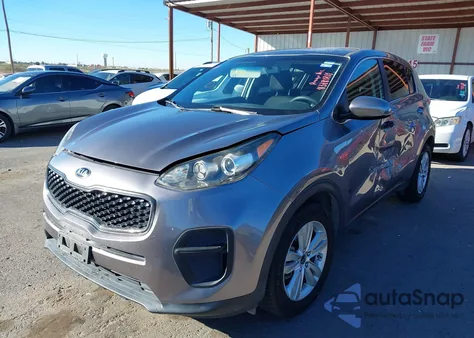 2017 Kia Sportage Lx z USA, uszkodzony, nr VIN KNDPM3AC1H7063401